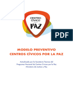 Modelo Preventivo Centros Civicos Por La Paz Actualizacion - Cleaned