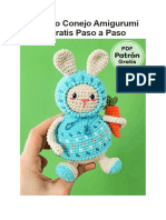 PDF Poco Conejo Amigurumi Patron Gratis Paso A Paso