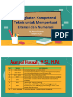 Peningkatan Kompetensi Guru untuk Memperkuat Literasi & Numerasi.