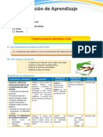 D1 A2 Sesion Ps. Todos Somos Defensa Civil.