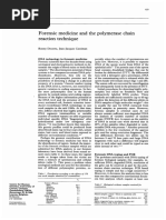 Forensic Medicine and The Polymerase Chain Reaction Technique