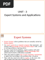 Unit 3 Expert Systems and Applications