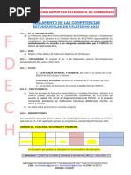 Reglamento de Atletismo 2022.2023