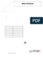 Mas Stucco Datasheet