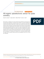 All-Organic Optoelectronic Sensor For Pulse