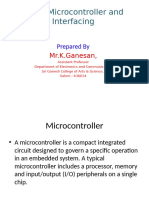 8051 Microcontroller and Interfacing