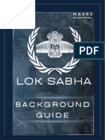 Lok Sabha Background Guide