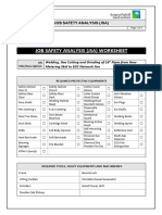 Name:: Job Safety Analysis (Jsa) Worksheet