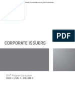 CFA LV1 2025 - Volume 3 - Corporate Issuers