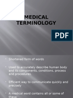 Medical Terminology