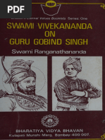 Swami Vivekananda On Guru Gobind Singh - R - R Diwakar - 1985 - Bharatiya Vidya Bhavan - Anna's Archive