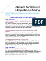 Class 12 Lost Spring Notes CH - 2