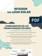 Eficiencia Energética Termotanque Solar