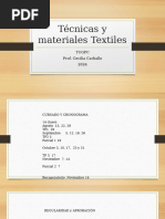 Materiales y Tecnicas Textiles