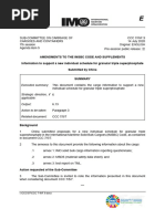 CCC 7-INF.9 - Information To Support A New Individual Schedule For Granular Triple Superphosphate China