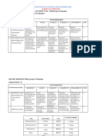 Rubrics Miniproject COA