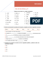 1º ESO. Ortografía de La LL - Y. Oxford