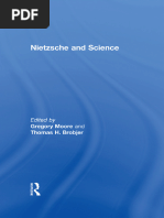 Thomas H. Brobjer, Gregory Moore - Nietzsche and Science-Routledge (2004)