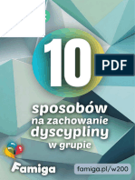 Webinar #200 - Ebook - 10 Sposobów Na Zachowanie Dyscypliny W Grupie - Famiga