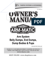 Shurco Arm Trap System Owners Manual - 1119427