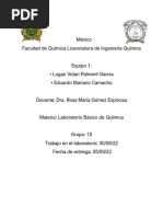 Reporte 4 Determinación de Densidad