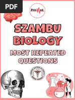 SZABMU Biology Most Repeated MCQs (Revised Key) by Premed - pk-2