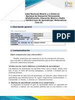 Guia de Aprendizaje - El Mundo de Las Funciones