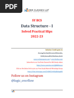 Data Structure Worrier Shubham Sampat Jadhav