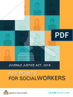 Juvenile Justice Act 2018 - Key Points For Social Workers