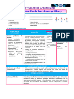 MAT 1° - SESIÓN 23 DE OCTUBRE - Comparación de Fracciones Gráfica y Numérica