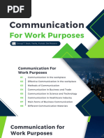 GROUP 7 Module 6 - Communication For Work Purpose