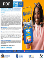 Gauteng College of Nursing Student Nurse Intake 2025