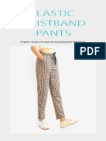 ELASTIC WAISTBAND PANT Tutorious