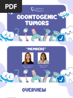 GROUP 1 - Odontogenic Tumors PDF