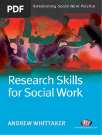 Whittaker A - Research Skills For Social Work