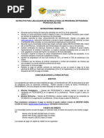 Instructtivo de Legalizacion de Matricula