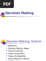 Decision Making