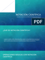 Notación Científica Primero Bachillerato