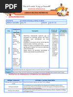 2º E8 S3 Sesión D1 Com Leemos Recetas Nutritivas