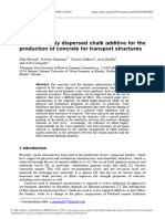 Use of A Highly Dispersed Chalk Additive For The P