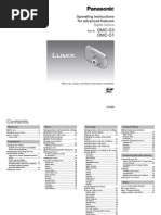 DMC-S3 DMC-S1: Operating Instructions For Advanced Features