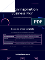 Design Inspiration Business Plan by Slidesgo