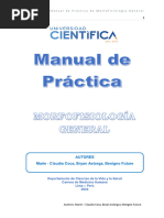 Manual de Prácticas Morfofisiología General - 2024-2