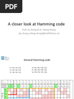 EEE6432-A Closer Look at Hamming Code