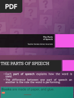 Parts of Speech 2022