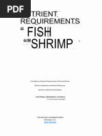 " Fish ""Shrimp: Nutrient Requirements