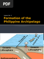 Formation of The Philippine Archipelago