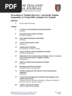 Noise-Induced Hearing Loss and Tinnitus