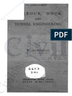 Harbour Dock and Tunnel Engineering by R