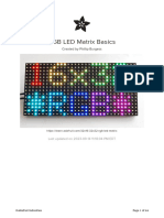 32x16 32x32 RGB Led Matrix